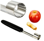 Urijk Stainless Steel Easy Twist Core Remover Fruit Apple Corer Pitter Cutter Slicer Knife Utensil Kitchen Gadget Tools