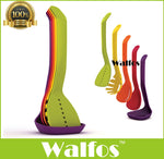 WALFOS Heat-Resistant nylon Cooking Utensil Set- Non-Stick kitchen nylon utensil set-cooking spatula slotted spoon soup ladle