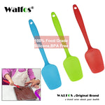 WALFOS 1 piece Silicone Scraper, Silicone Spatula, Silicone Baking Scraper / Kitchen Scraper Silicone Mold ,Bakeware