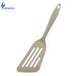 Upspirit Silicone Slotted Turner With Long Handle Fried Steak Shovel Spatula Nonstick Egg Frying Turner Kitchen Cooking Utensils