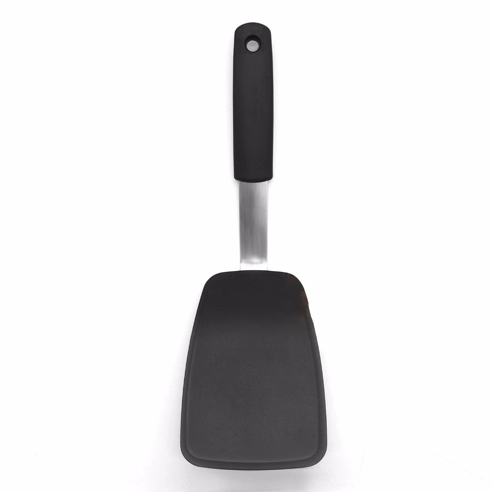 Leeseph Silicone Spatula Turner Flexible Stainless Steel Core 600F Heat-Resistant  Easy Clean Non Stick - Kitchen Utensil by Leeseph