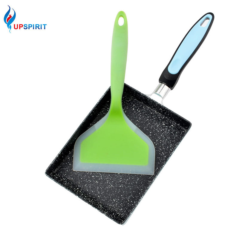 Upspirit Silicone Spatulas Beef Meat Egg Kitchen Scraper Wide Pizza Shovel Non-stick Turners Food Lifters Home Cooking Utensils