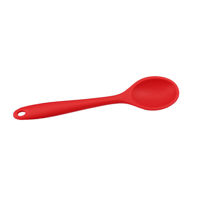 Xingcheng Silicone Kitchen Accessries Slotted Spoon Soup Spoon Meal Spoon  Slotted Shovel For Non-Stick Pot