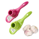 Leeseph Upgraded Version Garlic Press Multi-functional Ginger Grinding Grater Planer Slicer Cutter Cooking Tool Kitchen Utensils