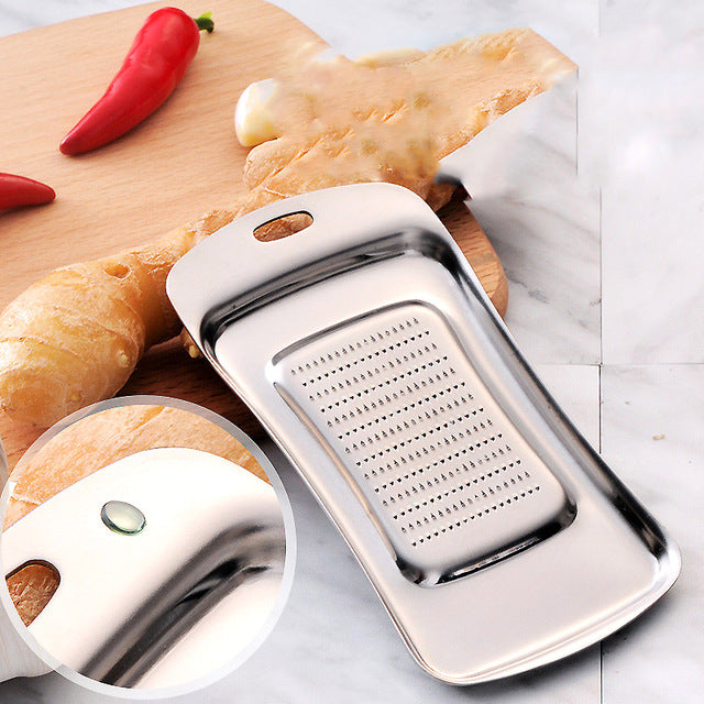 Xingcheng 1PC 304 Stainless Steel Ginger Slicer Garlic Grater potato masher Vegetable Carrots Shredder Classical Kitchen Utensils