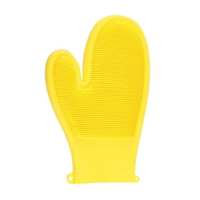 Upspirit Silicone Oven Mitts Heat Resistant Holding Pots Pans Non slip Cooking Gloves Mitts Grilling Baking Tool Kitchen Utensil