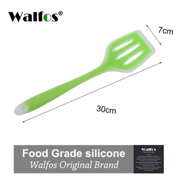 WALFOS Heat -Resistant Silicone egg spatula Turner frying pan Turner Kitchen Utensil for cooking accessories