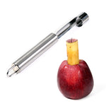 Leeseph Stainless Steel Apple Corer - Kitchen Utensil for Coring - Best Tool for Pear & Other Fruits - Core