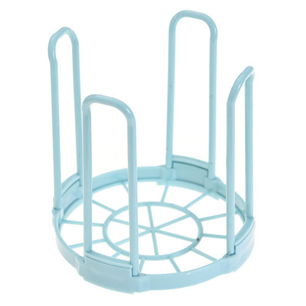 Xingcheng 1PC 14*14.8cm Plastic Draining Rack for Bowl hollowed out bottle Removable Bowl Holder  Small plate Shelf Kitchen Organizer