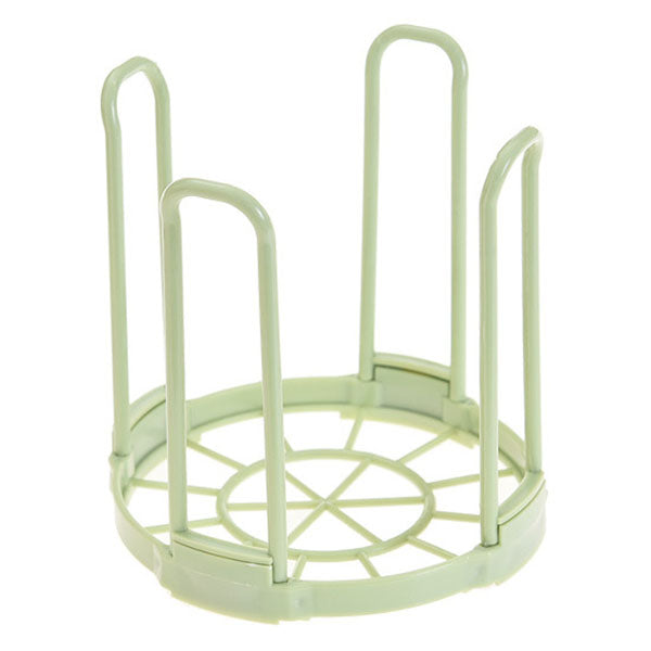 Xingcheng 1PC 14*14.8cm Plastic Draining Rack for Bowl hollowed out bottle Removable Bowl Holder  Small plate Shelf Kitchen Organizer