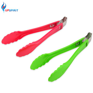 Upspirit Acrylic Food Tongs Cake Bread Clamp Sandwich Dessert Folder Clip Buffet Food Ice Serving Clips Kitchen Cooking Tools