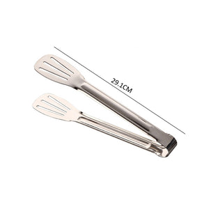 Xingcheng 1 Pc Stainless Steel Food Tongs Buffet Bread Clip Pastry Cooking Tool Barbecue Clamp Kitchen Tongs Kitchen Utensils Accessories